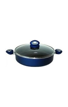 Cem Teflon Zencefil Basık Kapaklı Tava 22 CM Sahan Cem Teflon Zencefil Basık Kapaklı Tava 22 CM Sahan