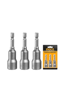 Ingco AMN1331  Manyetik Somun Adaptörü Seti 13 MM