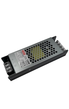 Jinbo 150w 12v 12.5a Ip20 Slim Metal Kasa Iç Mekan Şerit Led Trafo Jlv-12150tk Jinbo 150w 12v 12.5a Ip20 Slim Metal Kasa Iç Mekan Şerit Led Trafo Jlv-12150tk
