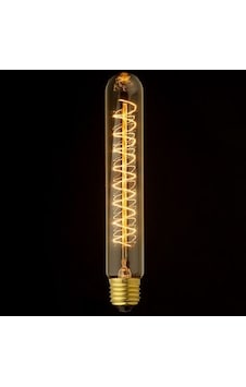 Edison Dekoratif Rustik 40 Watt E27 Duy. 22cm Kıvrık Tüp Ampul Edison Dekoratif Rustik 40 Watt E27 Duy. 22cm Kıvrık Tüp Ampul