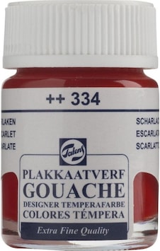 Talens Guaj Boya Cam Şişe 16Ml 334 Scarlet Talens Guaj Boya Cam Şişe 16Ml 334 Scarlet