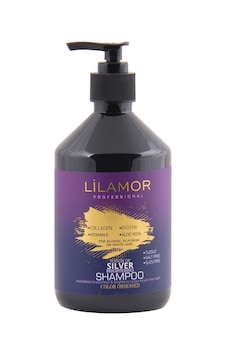 Lilamor Silver Turunculaşma Karşıtı Tuzsuz Mor Şampuan 500 ML Lilamor Silver Turunculaşma Karşıtı Tuzsuz Mor Şampuan 500 ML