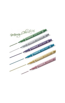 Zekicocuk Staedtler Markör Metalik 6 Lı + Pıgment Liner Siyah 8323-Swp6P Zekicocuk Staedtler Markör Metalik 6 Lı + Pıgment Liner Siyah 8323-Swp6P