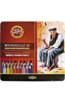 Koh-ı Noor Set Of Aquarell Coloured Pencils 3726 48 Koh-ı Noor Set Of Aquarell Coloured Pencils 3726 48