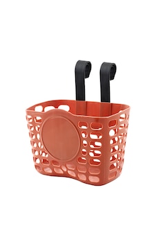 Bisiklet Ön Sepet - 16/20 Plastik, Kahverengi Askılı Model Bisiklet Ön Sepet - 16/20 Plastik, Kahverengi Askılı Model