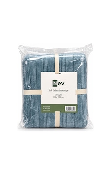 Özdilek Nev Serisi Soft Embos Tek Kişilik Battaniye 150x220 - Atlantik Yeşil Özdilek Nev Serisi Soft Embos Tek Kişilik Battaniye 150x220 - Atlantik Yeşil