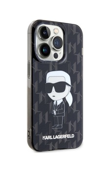 Apple Uyumlu iPhone 15 Pro Max Kılıf Karl Lagerfeld Iml İkonik Monogram Lisanslı Kapak Siyah Apple Uyumlu iPhone 15 Pro Max Kılıf Karl Lagerfeld Iml İkonik Monogram Lisanslı Kapak Siyah