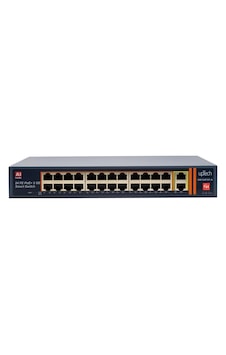 Sw124fgp-a 24 Ports 10/100m Poe Switch With 2 Gigabit Uplink Ieee802.3af/at 400w-125906 Sw124fgp-a 24 Ports 10/100m Poe Switch With 2 Gigabit Uplink Ieee802.3af/at 400w-125906
