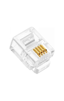 Telefon Soketi Rj11 6p/4c 100lük Paket Telefon Soketi Rj11 6p/4c 100lük Paket