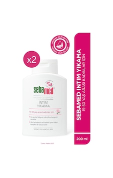 Sebamed Intım Yıkama Jeli - Hassas Ciltler Dış Genıtal Bolge Temizleyici Intım Bakım Ürünü 200 ML Set -2 Adet