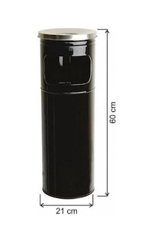 Metal Kolon Küllük Boyalı 20 Litre Metal Kolon Küllük Boyalı 20 Litre