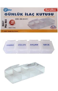 Rabır Günlük Ilaç Kutusu Rabır Günlük Ilaç Kutusu