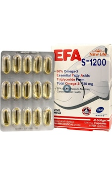 New Life Efa S-1200 Omega 3 45 Kapsül Balık Yağı