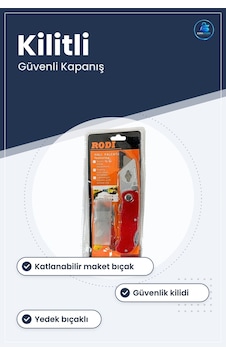 Halı Falçatası Katlanabilir Maket Bıçak Yedek Değiştirilebilir Ke