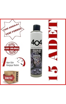 404 Fren Balata Temizleyici Spreyi 500Ml 15 Adet+-