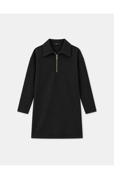 Xint Siyah Oversize Pamuklu Elbise 286227 Xint Siyah Oversize Pamuklu Elbise 286227