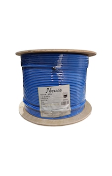 Nex1611tb5, Mavi, Cat6, 500m, 23awg 0,58mm , Utp, %100 Bakır, Lszh Halogen Free, Makara, Kab-127208 Nex1611tb5, Mavi, Cat6, 500m, 23awg 0,58mm , Utp, %100 Bakır, Lszh Halogen Free, Makara, Kab-127208