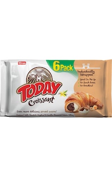 Today Kruvasan Çikolata Vanilyalı 40 Gr. 6 Adet (1 Kutu) Today Kruvasan Çikolata Vanilyalı 40 Gr. 6 Adet (1 Kutu)
