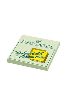 Faber Castell 75X75Mm Harmony Yeşil Yapışkanlı Notluk 80 Yp.
