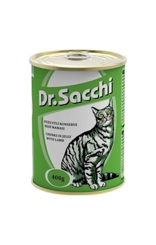 Dr.Sacchi Kuzu Etli Konserve Yetişkin Kedi Maması 400 G Dr.Sacchi Kuzu Etli Konserve Yetişkin Kedi Maması 400 G