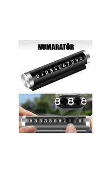 Araç İçi Metal Metal Çevirmeli Telefon Numaratör - 715220672