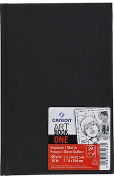 Canson Art Book One Spirali Grafik Defteri 100gr. 14x21.6 Cm 80 Y