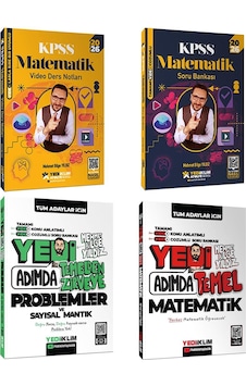 Yediiklim Yedi Adımda Temel Matematik+problemler Ve Sayısal Mantık+konu+soru Bankası