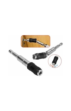 Mafsallı Manyetik Bits Tutucu 1/4" 0-20 Döner Başlıklı Esnek Vidalama Adaptörü Elektrikli Matkap Tornavida Uyumlu Manyetik Bit Uzatma Aparatı Dar Alan Köşe Vidalama Adaptörü Sku: Zeusstkdcbdcfd7
