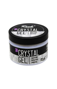 3d Cristal Gel Rölyef Pasta 1377 Şeffaf 150 Gr