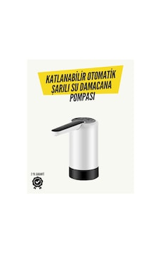 Katlanabilir Şarjlı Damacana Su Pompası Pratik Kullanım Çokrenkli Katlanabilir Şarjlı Damacana Su Pompası Pratik Kullanım Çokrenkli