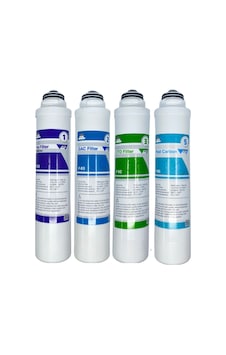 Waterlife Kapalı Kasa 4'Lü Tak Çevir Filtre Seti