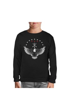 Lord Tshirt Kafkas Adige Bayraklı Karta Siyah Çocuk Sweatshirt Lord Tshirt Kafkas Adige Bayraklı Karta Siyah Çocuk Sweatshirt