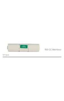 Su Arıtma Cihazı 150 Cc Atık Kısıcı 1/4 Quick Su Arıtma Cihazı 150 Cc Atık Kısıcı 1/4 Quick