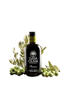 Gaıa Olıva Premium Yamalak Sarısı 500 Ml Erkan Hasat Natürel Sızma Zeytinyağı