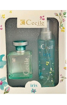 Cecile İris Kadın Parfüm 100 ML + Body Mist 150 ML Cecile İris Kadın Parfüm 100 ML + Body Mist 150 ML