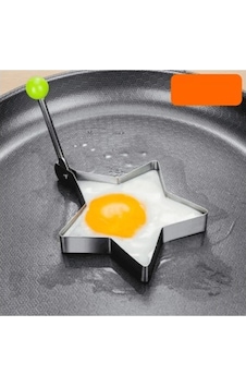 Metal Yıldız Omlet Krep Kalıbı Çok Renkli Metal Yıldız Omlet Krep Kalıbı Çok Renkli