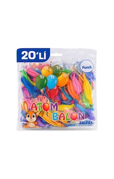 Renkli Atom Balon Punch Balon Lastik İpli Parti Balonu 20 Adet Resimdeki Renkli Atom Balon Punch Balon Lastik İpli Parti Balonu 20 Adet Resimdeki