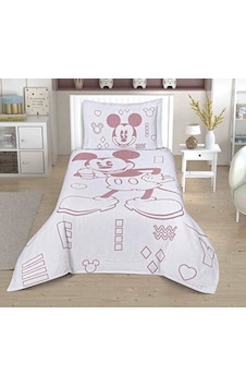 Taç Disney Mickey Mouse Lisanslı Yatak Örtüsü Taç Disney Mickey Mouse Lisanslı Yatak Örtüsü