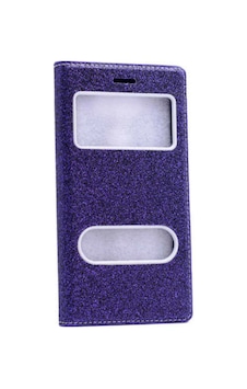 Fibaks iPhone 6/6s Uyumlu Kılıf Kapaklı Simli Parlak Lüks Koruyucu 360 Kapak Mor Fibaks iPhone 6/6s Uyumlu Kılıf Kapaklı Simli Parlak Lüks Koruyucu 360 Kapak Mor