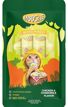 Moochie - 557 - Sıvı Kedi Ödülü Tavuk-papatya - Glblseme - 5x15 Gr Moochie - 557 - Sıvı Kedi Ödülü Tavuk-papatya - Glblseme - 5x15 Gr
