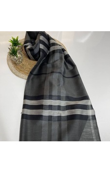 Burberry Şal Antrasit Antrasit