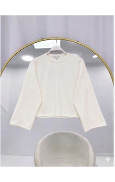 Lovie Moda Basic Oysho Bluz Beyaz Lovie Moda Basic Oysho Bluz Beyaz