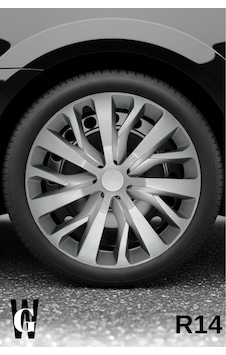 Ford Fiesta 14 İnç Jant Kapağı 4 Adet Gri G114 Ford Fiesta 14 İnç Jant Kapağı 4 Adet Gri G114