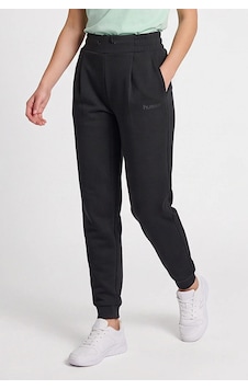 Hummel Logolu Regular Fit Lastikli Paça Eşofman Altı Kadın Eşofman Altı 932528-2001 Siyah