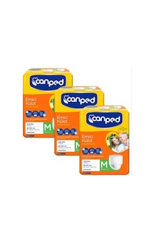 Canped Emici Külot Hasta Bezi M 3 x 30'lu Canped Emici Külot Hasta Bezi M 3 x 30'lu