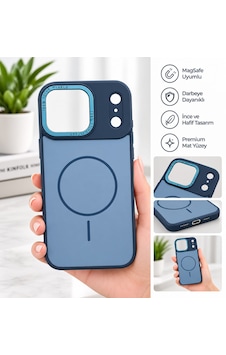 İphone 17promax Standlı Kamera Korumalı Silikon Mavi İphone 17promax Standlı Kamera Korumalı Silikon Mavi
