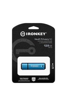 Kingston Ironkey Vault Privacy 50C IKVP50C-128GB 128 GB Flash Bellek Kingston Ironkey Vault Privacy 50C IKVP50C-128GB 128 GB Flash Bellek
