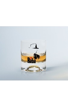 Bk Home Renkli Baskılı Godfather Baba Tasarımlı Viski Bardağı-16 Bk Home Renkli Baskılı Godfather Baba Tasarımlı Viski Bardağı-16