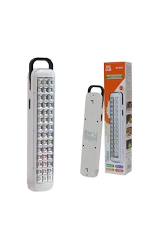 Işıldak Şarjlı 42led 2400mah Hgdue Hg-8036 Açık Gri Melanj