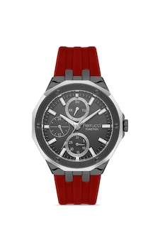 Ferrucci Fer.03469s.02 Slikon Kordon Erkek Kol Saati Füme Ferrucci Fer.03469s.02 Slikon Kordon Erkek Kol Saati Füme